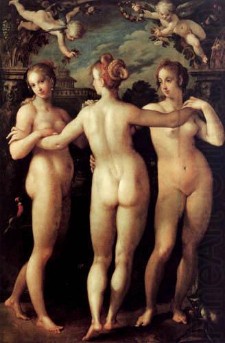 The Three Graces, Hans von Aachen